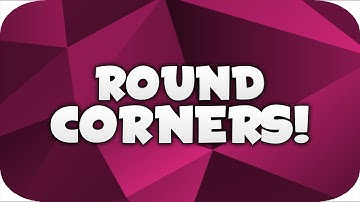 How To Make Thumbnails With ROUND Corners Using Photoshop!