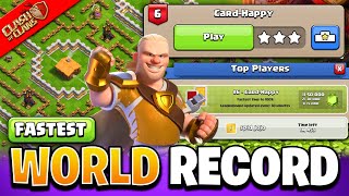 Haaland Challenge Card Happy Fastest Attack World Record Clash Of Clans