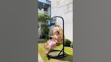 Cách lắp ráp xích đu mây thư giãn tại nhà