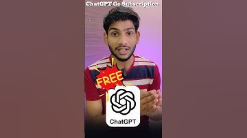 ChatGPT Go Free 1 Year Subscription - Don’t Miss This Offer 🚀