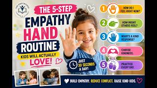 5-Step Empathy Hand Routine for Kids | Teach Kindness & Emotional Intelligence in Just 30 Seconds!