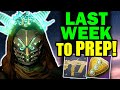 Destiny 2: Season 18 Prep Guide! (WATCH BEFORE AUG 23!) - Huge Leveling Tips!