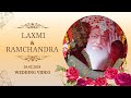 Laxmi ramchandra wedding  indian wedding  sant shri asharamji ashram  wedding tranding love