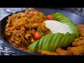 How to make an amazingly delicious beans stew and fried sweet plantains | red red | K)k)) and beans