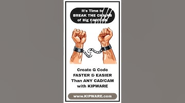 Create #GCode FASTER & EASIER than #ADSKFusion360 or ANY #CADCAM with Kipware Conversational #CAM