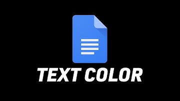 How To Change Text Color In Google Docs