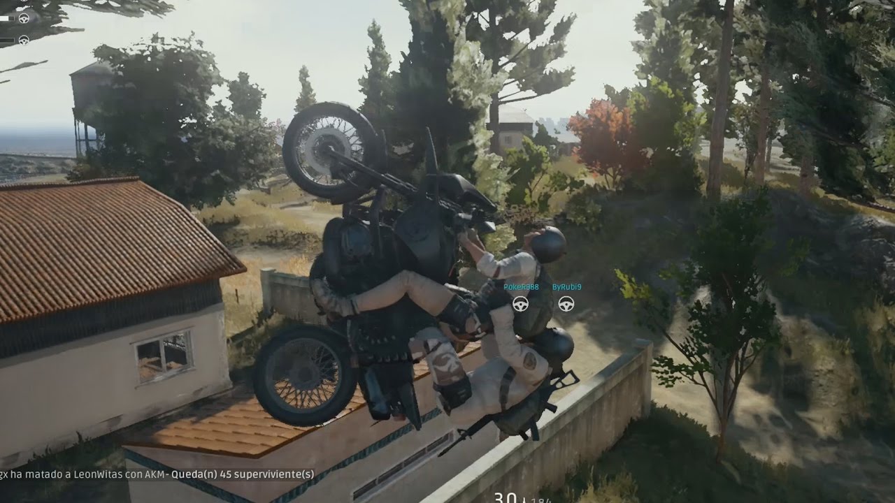 HACIENDO BACKFLIPS CON MOTO Y... | PLAYER UNKNOWN'S BATTLEGROUNDS