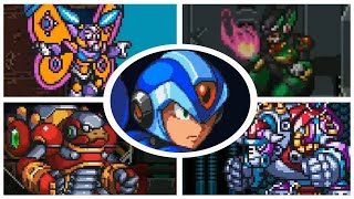Mega Man X: Corrupted (Fan Game) All Bosses (2023 Build)