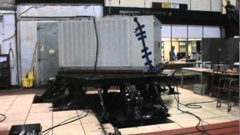 AAON 29 ton LC series chiller seismic certification testing pass