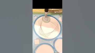 How many rotations did the  pen make in total? ??? #spirograph #satisfying #shorts #ytshorts