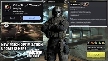 Warzone mobile new optimization update is here for android ios(s3 reloaded new patch update)wzm
