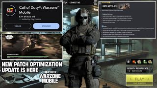 Warzone mobile new optimization update is here for android ios(s3 reloaded new patch update)wzm screenshot 5