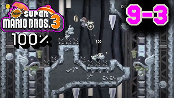 (Super Mario Maker 2) New Super Mario Bros. 3: World 9 - 3 |  Bonechill Rise