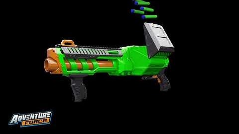 Adventure Force Matrixfire Automatic Foam Dart Blaster with Quick Loading Dart Hopper