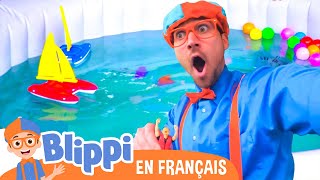 Apprends les couleurs avec les bateaux | Blippi en français | Vidéos éducatives pour enfants