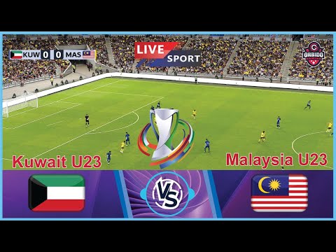 [LIVE] Kuwait U23 vs Malaysia U23 / AFC Asian Cup-2024 / Full Match / video game Simulation