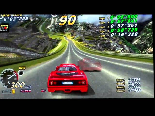 Outrun 2 SP 15 Stage Time Trial