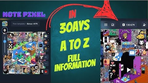 NOT Pixel Airdrop | Not Pixel by NotCoin | How to Play and Get Unlimited PX Tokens on Not Pixel