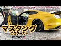 【家族愛】社長のカードでガソリン満タン!?マスタング納車!EDGE CUSTOM