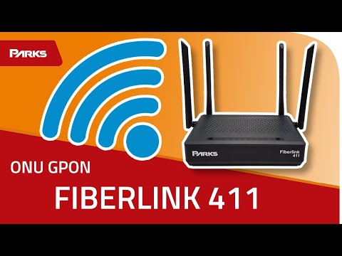 Fiberlink 411 - ONU GPON Roteador Wi-Fi AC1200 e telefonia