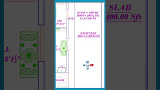 30 X 60 EAST FACING HOUSE PLAN 3BHK 99% VASTU HOUSE FIRST FLOOR