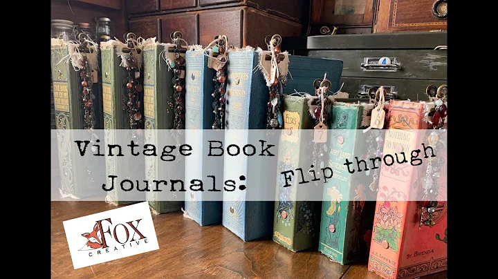 Vintage Books Tatty Journals