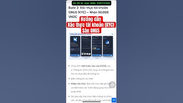 Hướng dẫn Xác thực tài khoản (KYC) Sàn ONUS #onus #affiliate #crypto #atx #kyc #bonus #voucher
