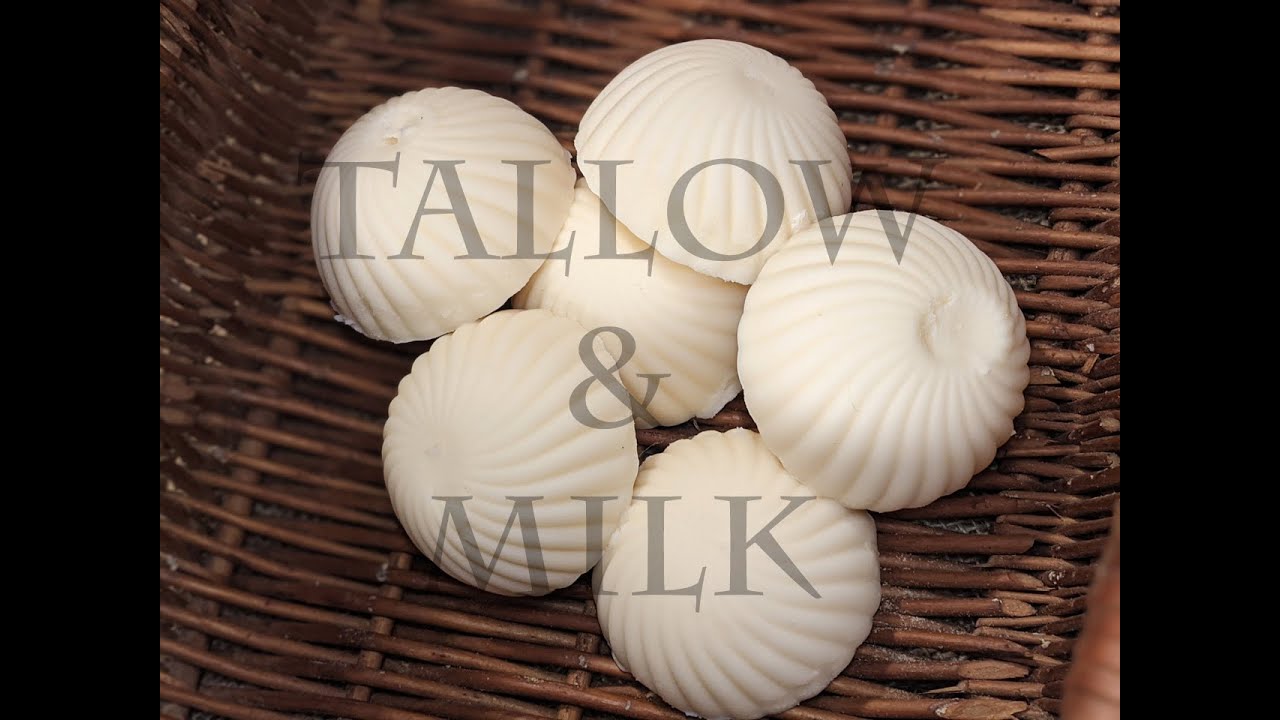 How to make Tallow & Goat Milk Soap YouTube