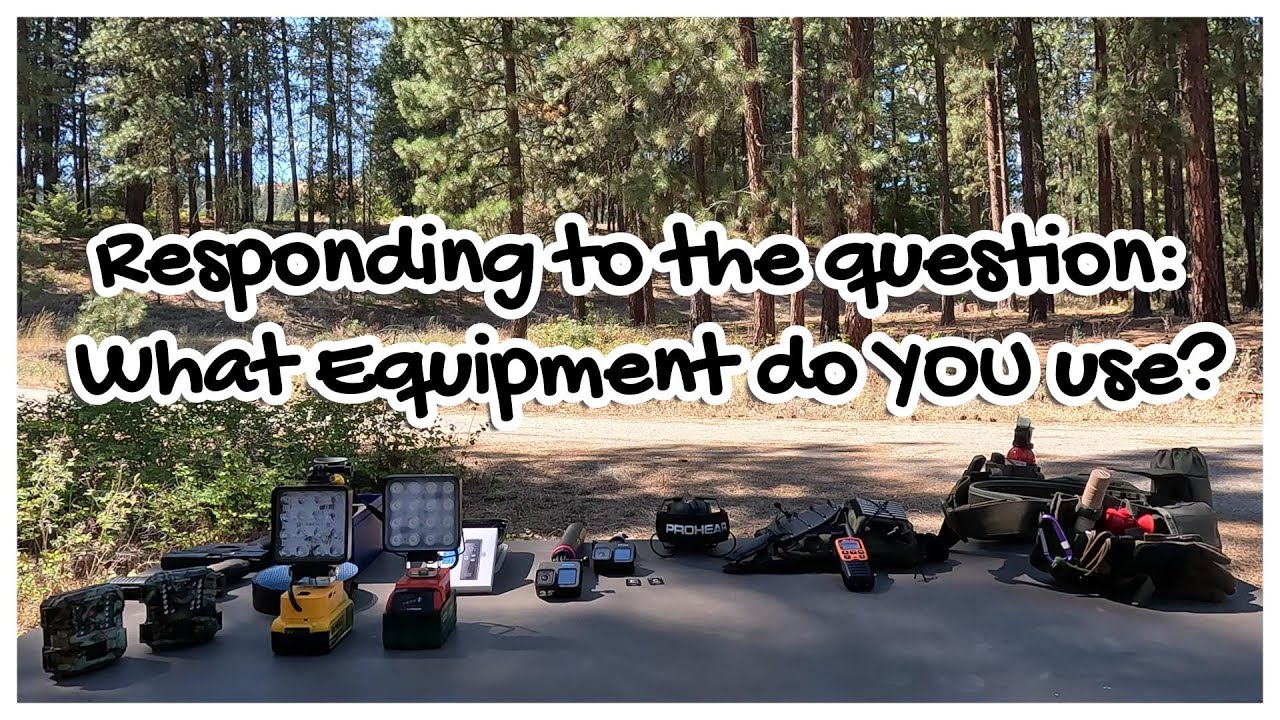 Our Bigfoot Research & Hiking Gear | Pops & Nana’s Equipment Breakdown