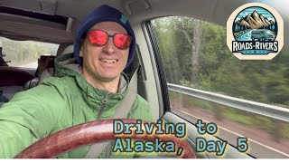 DRIVING TO ALASKA, Day 5 Glacier National Park Whitewater Kayaking and Hiking. R2R#4