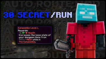 Hypixel Skyblock Auto Routes Mod ( Auto Dungeon )