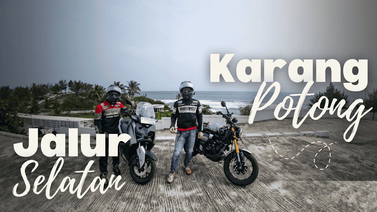 Touring Karang Potong Cianjur Selatan | Ga kalah eksotis sama Naringgul | TVS Ronin vs XMAX | Part 3