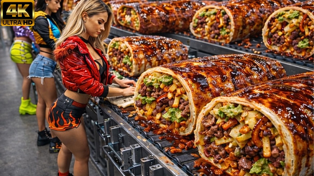 Inside a California Burrito Factory: From Farm to California Burrito – BEST Easy Recipe