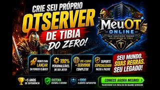 Como Criar um OTServer de Tibia Global Novo e Colocar Online em 2026 VALE A PENA 🔥