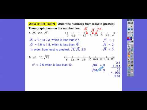 Ordering of Real Numbers - Lesson 1.3 - YouTube