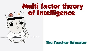 Multi factor theory of Intelligence