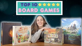 My Top 10 FiveStar Board Games!