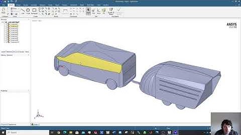 Pre-processing for CFD Aerodynamics Fluent using Spaceclaim - Part 1