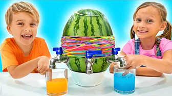 Fun Watermelon Adventure and other useful stories for kids