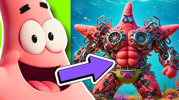SpongeBob CHARACTERS Turned TRANSFORMERS🤖 *EPIC* | ALL Characters 🚀