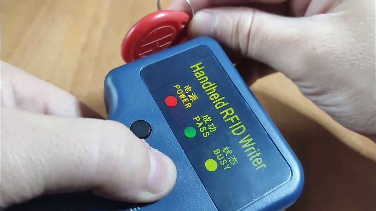 Handheld RFID Writer YouTube