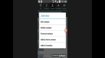 Android TracFone : How to Edit or Delete Phone Contacts
