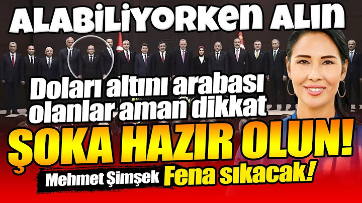 Doları altını arabası olanlar AMAN DİKKAT! Alabiliyorken alın! Mehmet Şimşek fena kemer sıkacak!