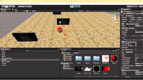 Unity 3D - Enemy Obstacle Awarness - AI