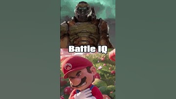 Doomslayer Vs Mario #whoisstrongest #shorts #fax #doometernal #mariomovie