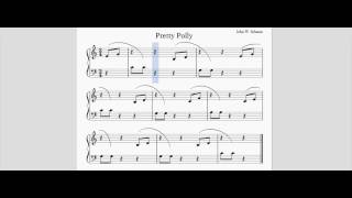 Video thumbnail of "Pretty Polly - John W. Schaum Piano Course (Pre A)"