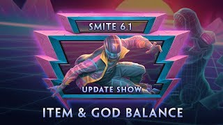 SMITE - 6.1 Update Show VOD (Day 2) - Item & God Balance