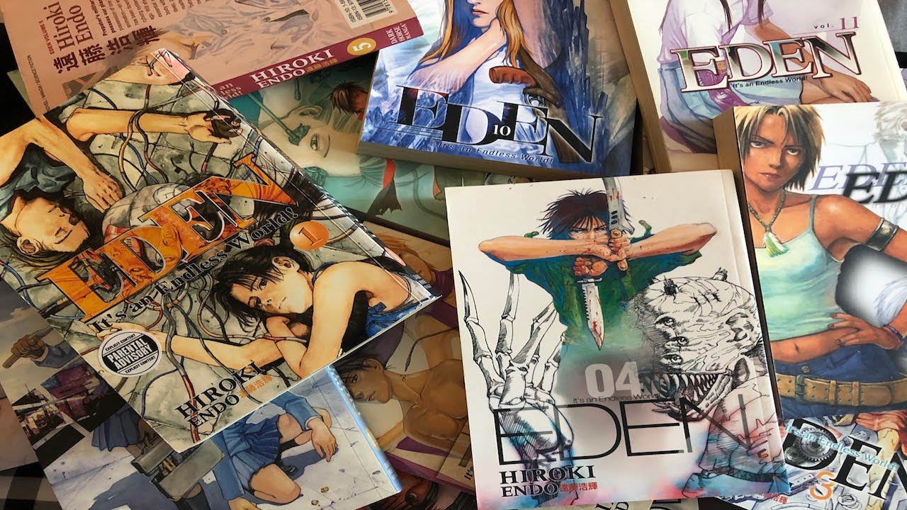 Eden It S An Endless World Manga Haul Sustain The Industry March エデンそれは無限の世界です Youtube