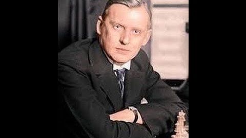 Chess Strategy: Evolution of Chess Style #126 - Alexander Alekhine at 1938 Buenos Aires Olympiad