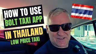 How to use the Bolt taxi app in Thailand